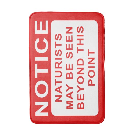 Naturist Badmat (Voorkant Verticaal)