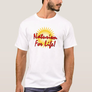 Naturist - Naturism voor het Leven T-shirt