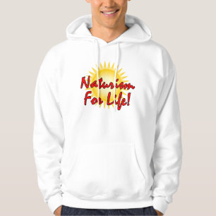 Naturist - naturisme voor het leven hoodie