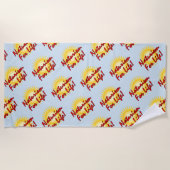 Naturist - Naturisme voor het leven! Strandlaken (Voorkant)