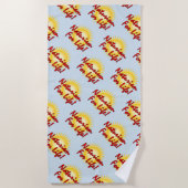 Naturist - Naturisme voor het leven! Strandlaken (Voorkant)