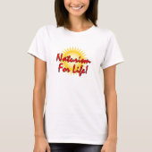 Naturist - Naturisme voor het leven T-shirt (Voorkant)