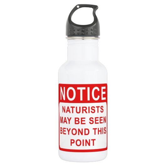 Naturist Waterfles (Voorkant)