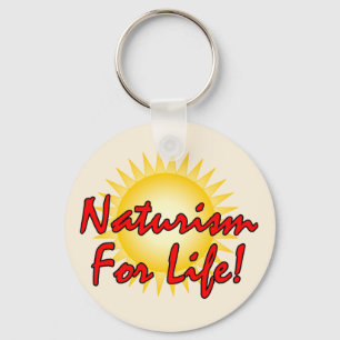 Naturisten - Naturisme voor het leven Sleutelhanger