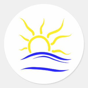 Naturistensymbool Sticker