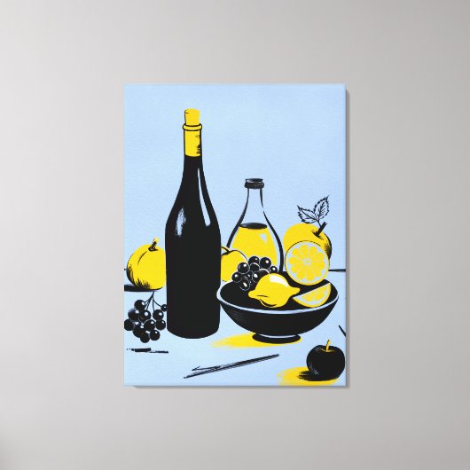 Naturmort#1 Canvas Afdruk (Voorkant)