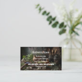 Naturopath Herbalist Healer Holistic Medicine Visitekaartje (Staand voorkant)