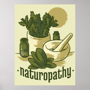 Naturopathie Lifestyle Poster