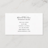 Naturopathische Doctor Mandala Visitekaartje (Achterkant)