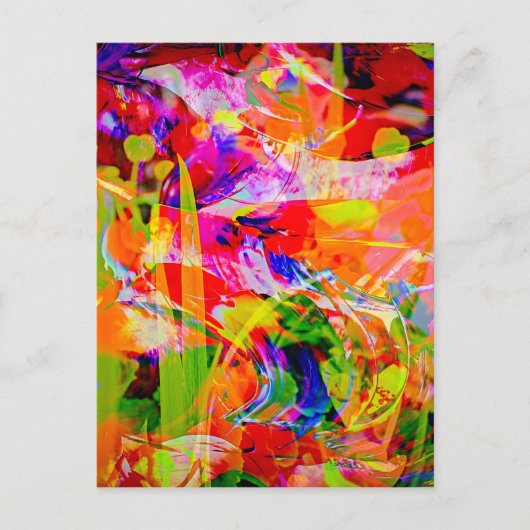 Natut Abstrakt 6 Briefkaart (Voorkant)