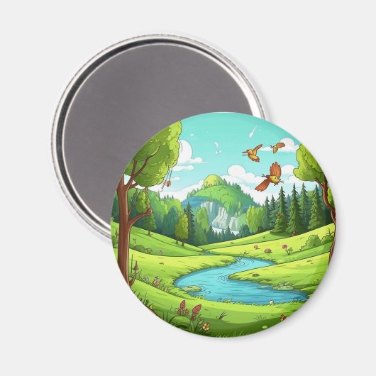 Natuur 15. magneet (Voorkant / Achterkant)