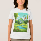 Natuur 15. Tri-Blend shirt (Voorkant)