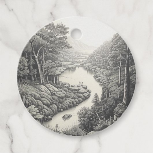 Natuur 16. bedankjes labels (Voorkant)