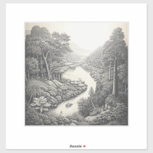 Natuur 16. sticker (Vel)