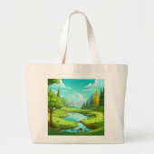 Natuur 18. grote tote bag (Voorkant)