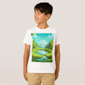 Natuur 18. t-shirt (Voorkant volledig)