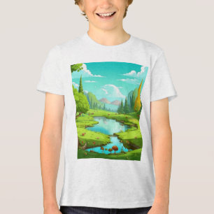 Natuur 18. Tri-Blend shirt