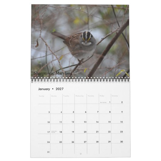 natuur 2014 kalender (Jan 2027)