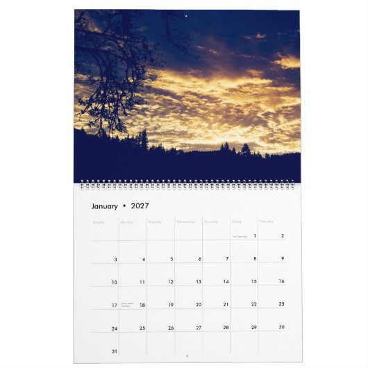 natuur 2017 kalender (Jan 2027)