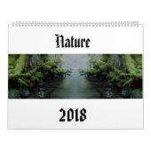 Natuur 2018 kalender (Hoes)