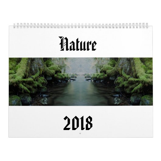 Natuur 2018 kalender (Hoes)