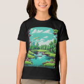 Natuur 20. Tri-Blend shirt (Voorkant)