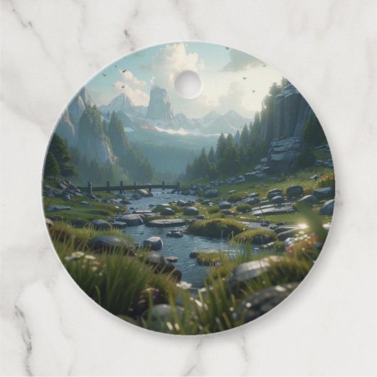 Natuur 21. bedankjes labels (Voorkant)