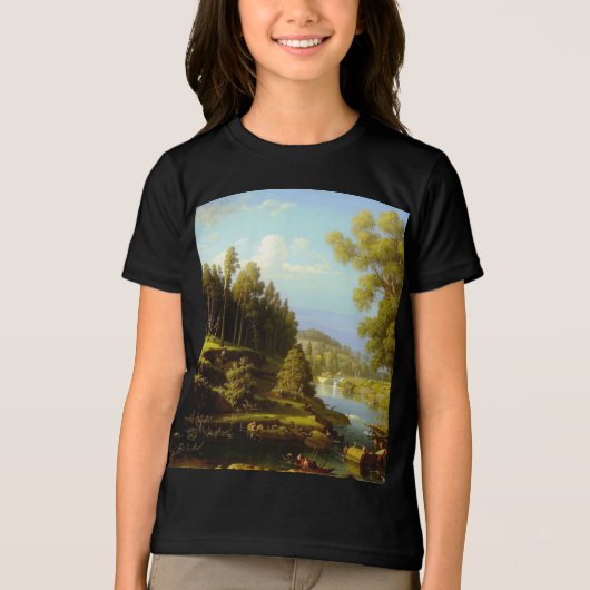 Natuur 21. Tri-Blend shirt (Voorkant)