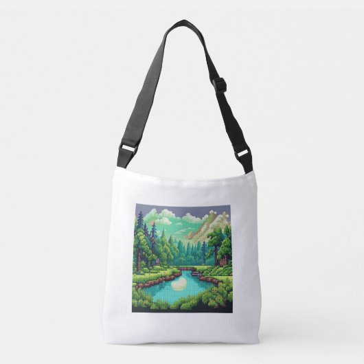 Natuur 3. crossbody tas (Voorkant)