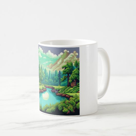 Natuur 3. koffiemok (Voorkant rechts)