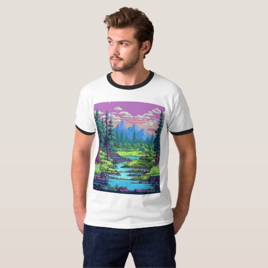 Natuur 4. t-shirt (Voorkant volledig)