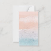 Natuur Aangepaste Sjabloon voor Ziekenband Zee (Achterkant)