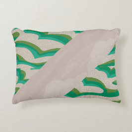 Natuur abstract accent kussen