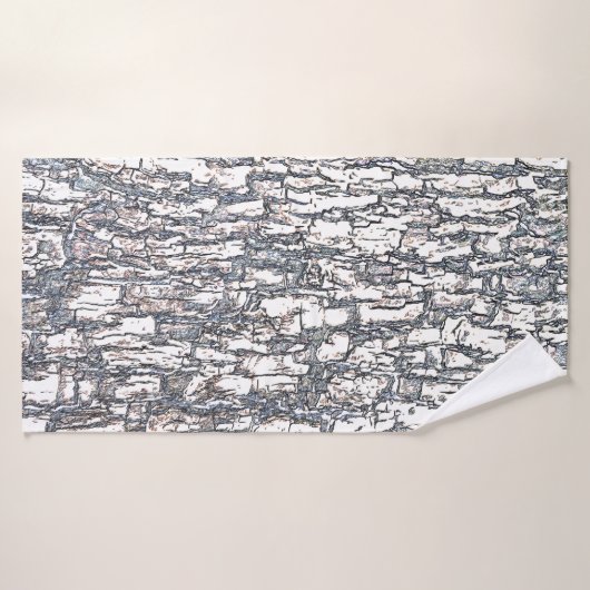 Natuur Abstract Badhanddoek (Badhanddoek)