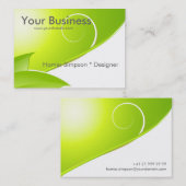 Natuur Abstract Visitekaartje (Voorkant / Achterkant)