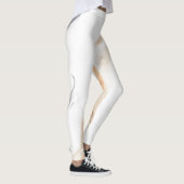 Natuur abstracte marmertextuur leggings (Rechts)