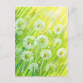 Natuur achtergrond 2 briefkaart (Voorkant)