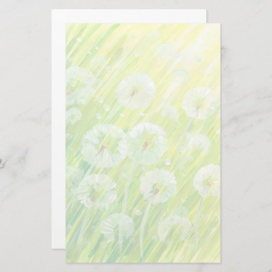 Natuur achtergrond 2 briefpapier (Voorkant / Achterkant)