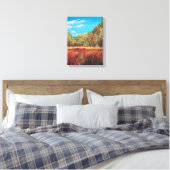 Natuur Acrylverf | Verpakt Canvas Afdruk (Insitu (Slaapkamer))