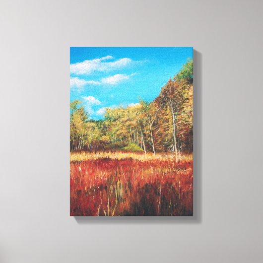 Natuur Acrylverf | Verpakt Canvas Afdruk (Voorkant)