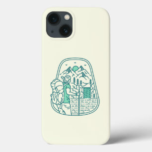 Natuur Adventure Backpacker 3 Case-Mate iPhone Case