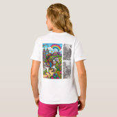 Natuur Adventure - Waanzinnige volière - Snippets T-shirt (Achterkant volledig)