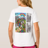 Natuur Adventure - Waanzinnige volière - Snippets T-shirt (Achterkant)