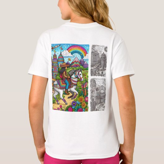 Natuur Adventure - Waanzinnige volière - Snippets T-shirt (Achterkant)