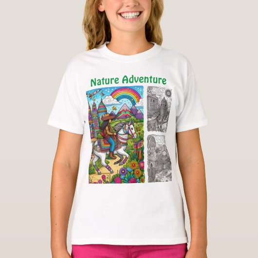 Natuur Adventure - Waanzinnige volière - Snippets T-shirt (Voorkant)