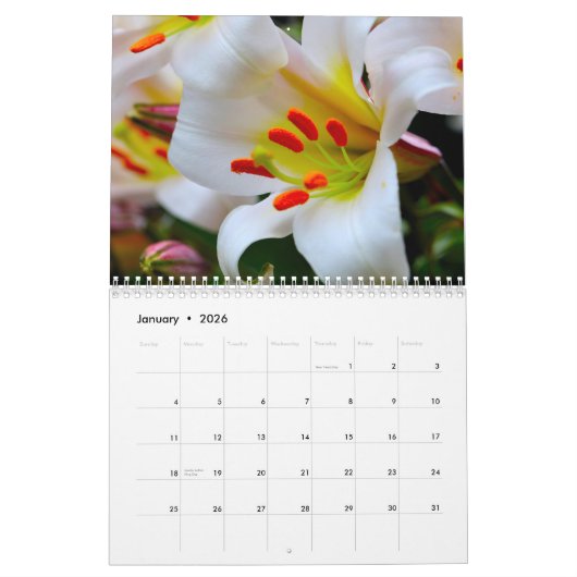 Natuur agenda kalender (Jan 2026)