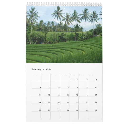 Natuur agenda kalender (Jan 2026)