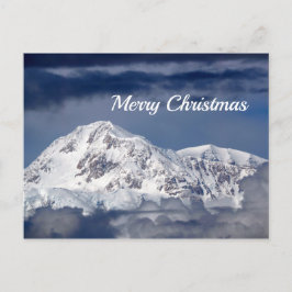 Natuur Alaska Denali Landschapsfoto Kerst Feestdagenkaart