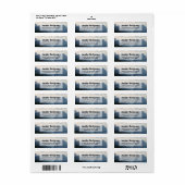 Natuur Alpenbergen Foto Land Etiket (Full Sheet)