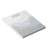 Natuur Alpenbergen Foto Land Notitieblok (Schuin)